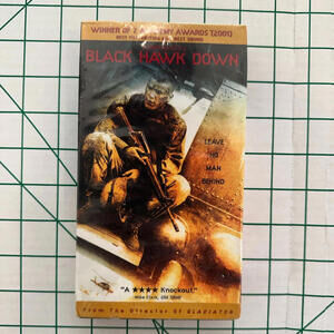 BLACK HAWK DOWN VHS Tape 2002 NEW Sealed Josh Hartnett
